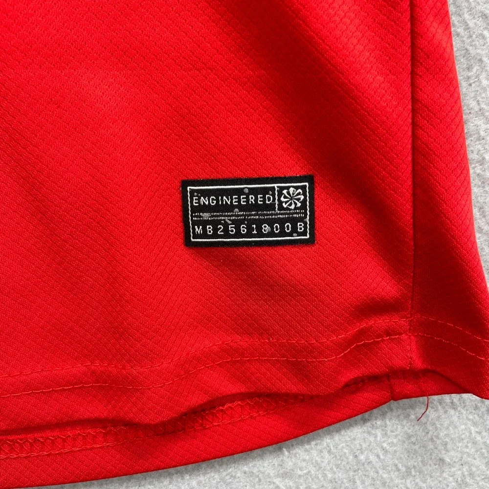 Ronaldo 7 Portugal Nike Soccer Jersey Boys Small Red Football Shirt Sportswear
